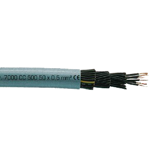 Cable électrique souple multi conducteur