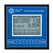 Elnet PFC wattmetre regulateur cosPHI, 6 steps