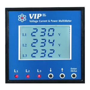 Affichage LCD direct d'usine voltmètre multifonctionnel triphasé Ampèremètre  numérique du compteur - Chine Wattmètre, wattmètre multifonction