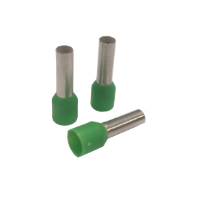 Embout de câblage Simple Vert 6mm² l=12mm - 100 pcs 4.00/12HL VERT