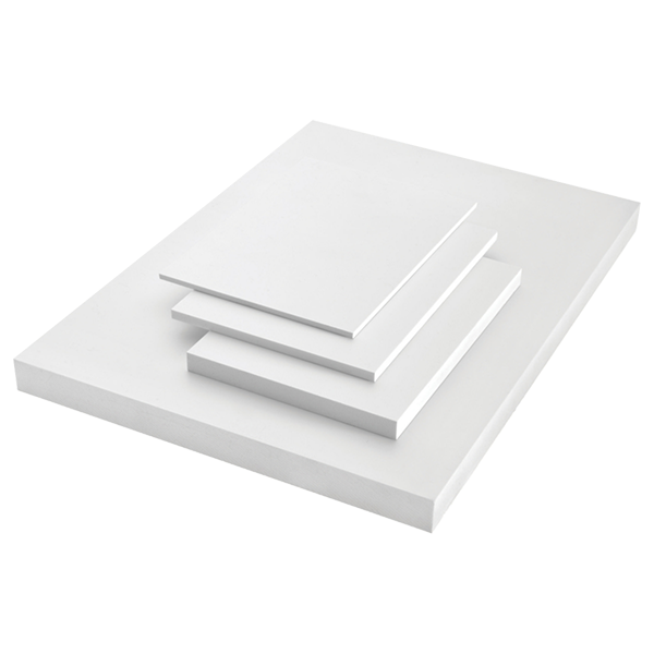Plaque PVC expansé blanc 3mm 2x1m