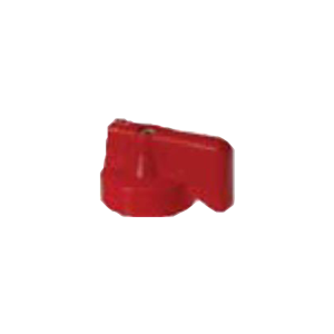 Bouton rotatif avec sélection rouge en 1/8-1/4 CP-916R