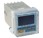 horloge programmable 0.01s 59 h, LCD, 220V, montage panneau
